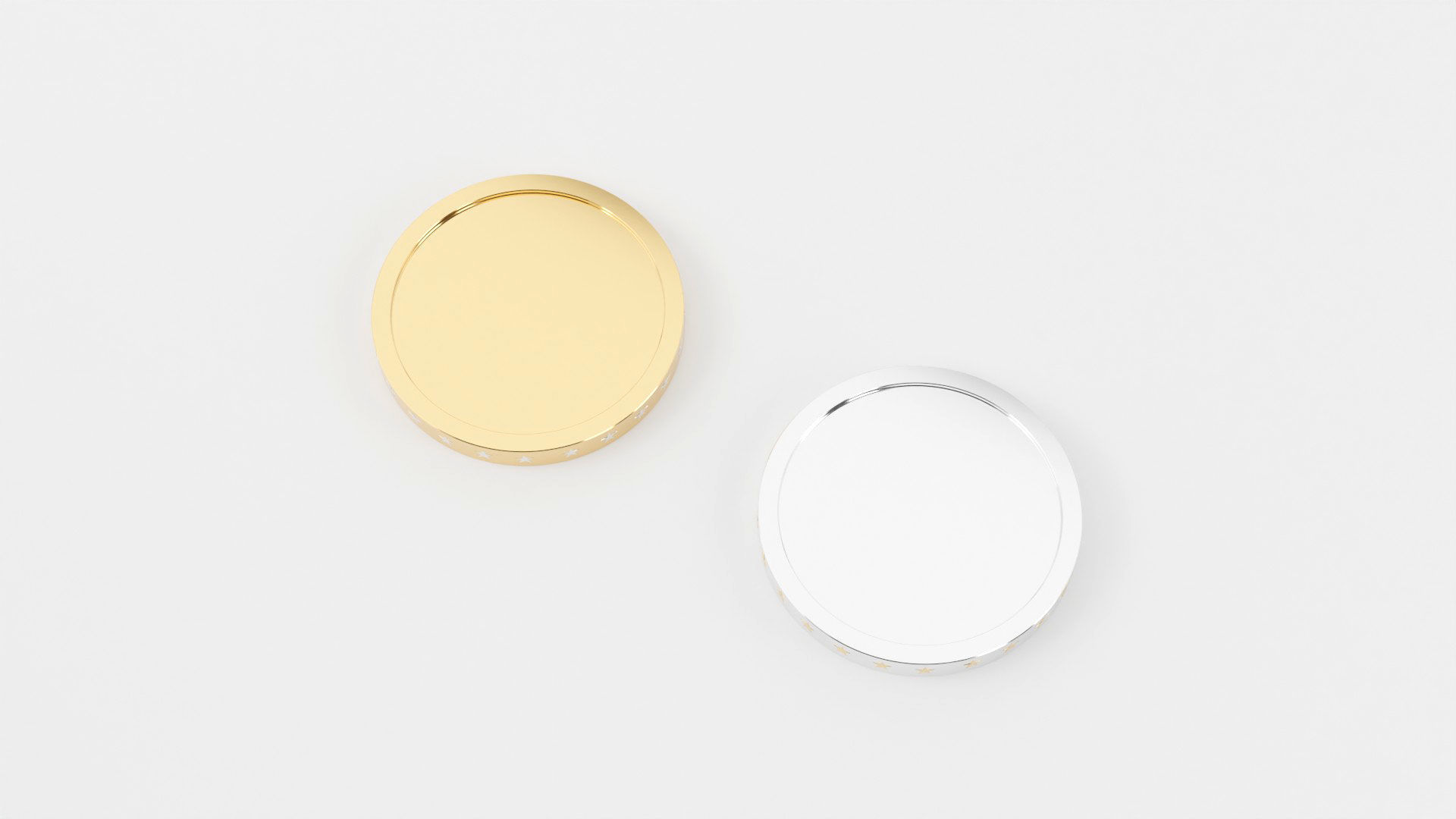 Coins 3d model Low-poly 3D model_28