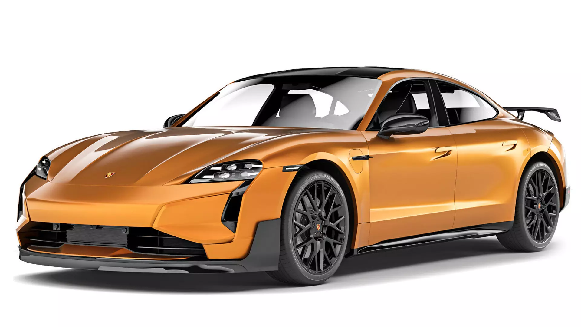 Porsche Taycan Turbo GT 2025 3D model