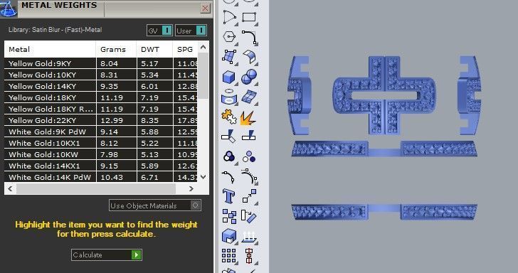Bvlgari Parentesi Ring 3D print model_8