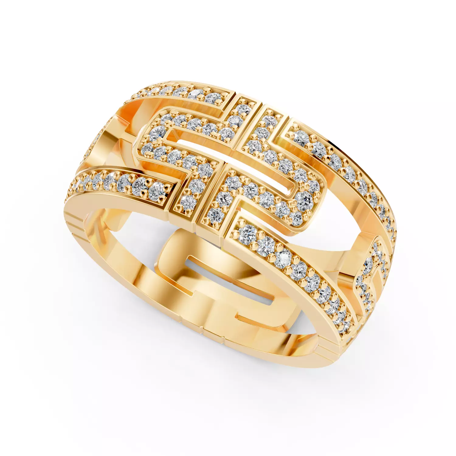 Bvlgari Parentesi Ring 3D print model_0