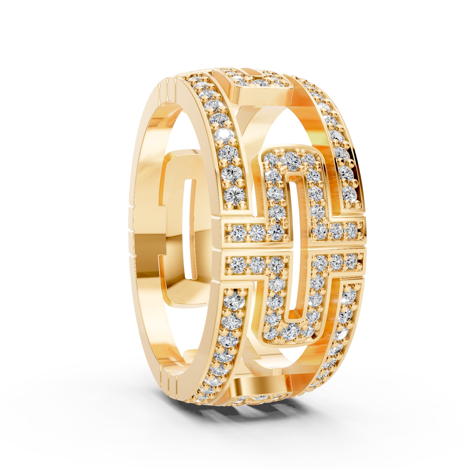 Bvlgari Parentesi Ring 3D print model_5