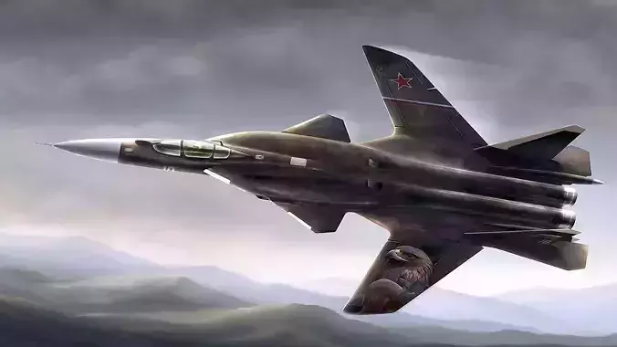 Sukhoi SU-57 Sokol 3D model