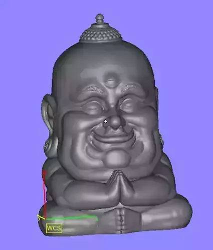 Budha Flowerpot 3D print model