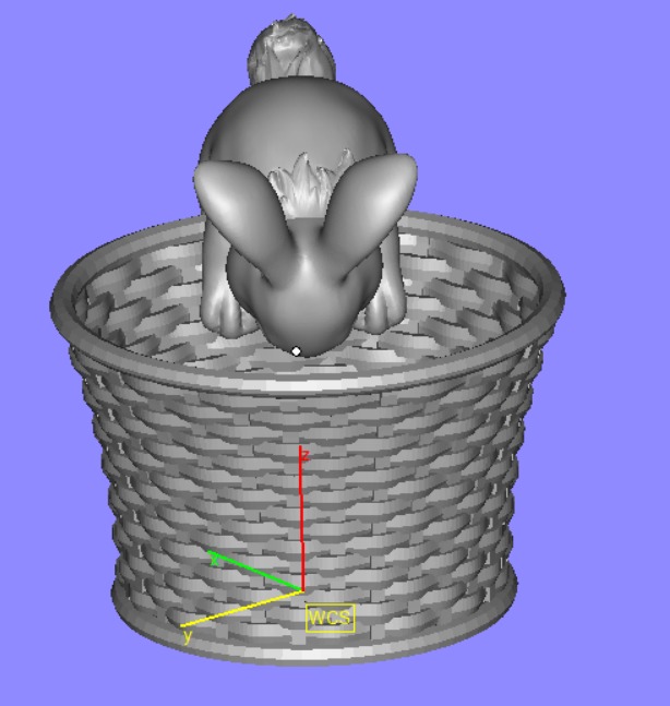 The Curious Rabbit 3D print model_3