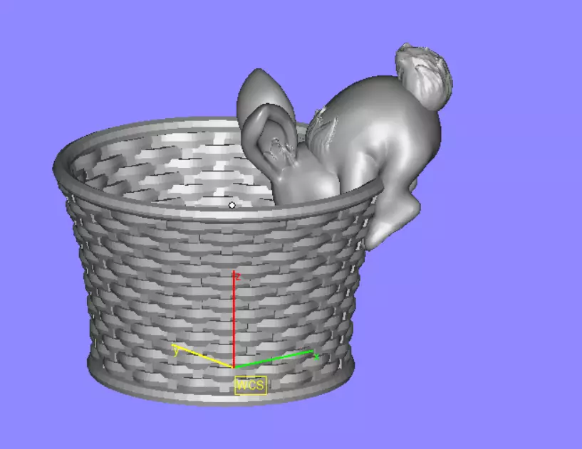 The Curious Rabbit 3D print model_0
