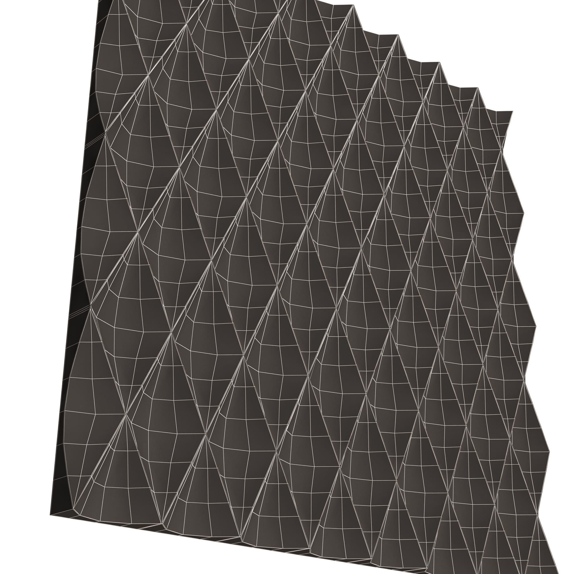 3D Wall Panel 03 Low-poly 3D model_9