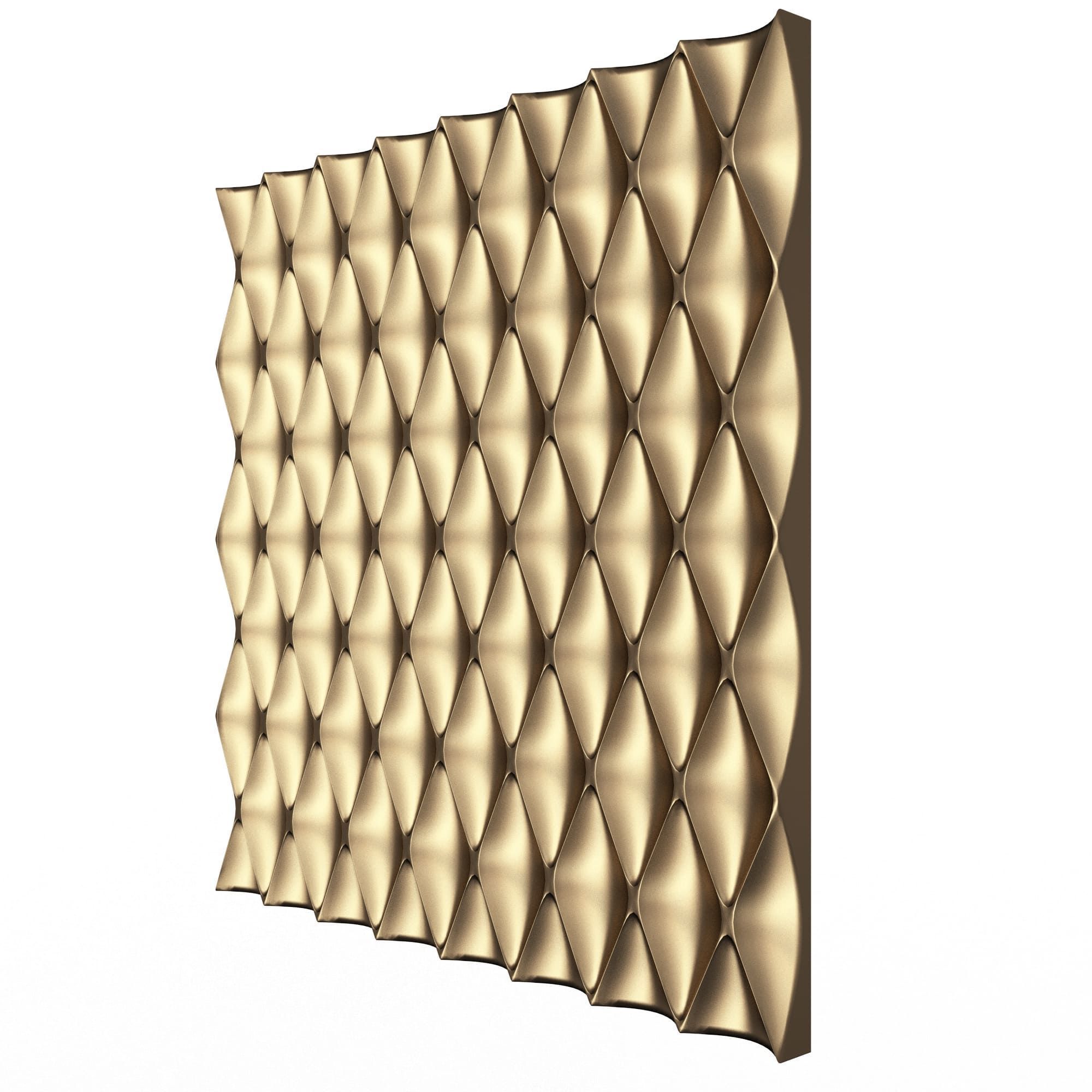 3D Wall Panel 03 Low-poly 3D model_2