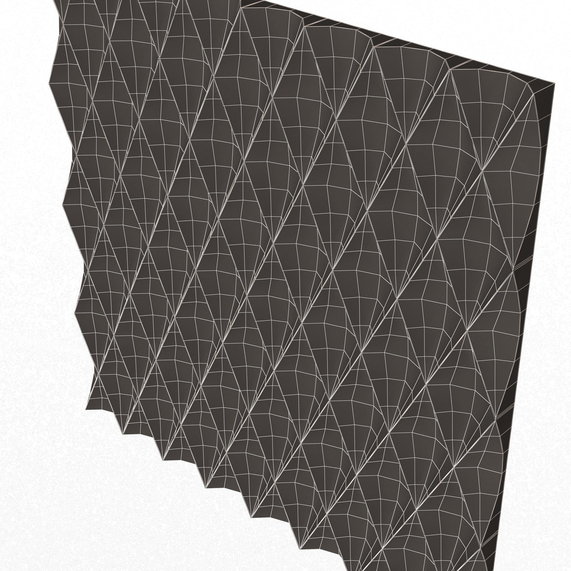 3D Wall Panel 03 Low-poly 3D model_10