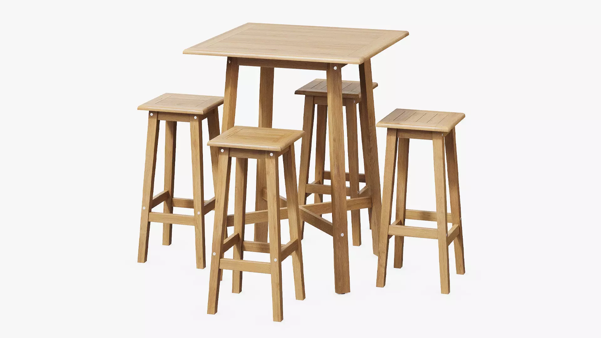 TIWI garden furniture set 3D model