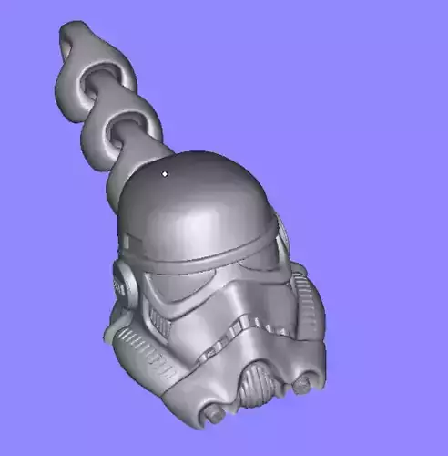 character keychain 3D print model