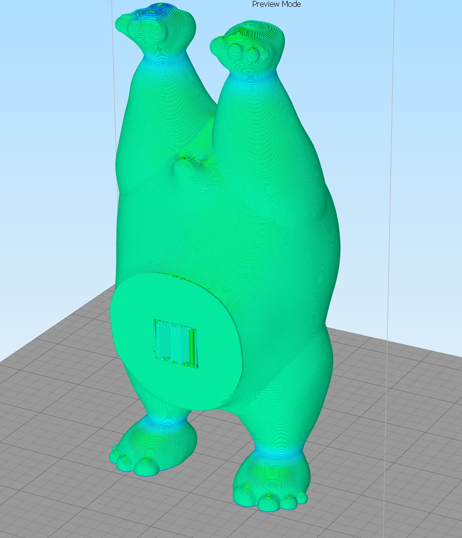 DOG YOGA 1 3D print model_4