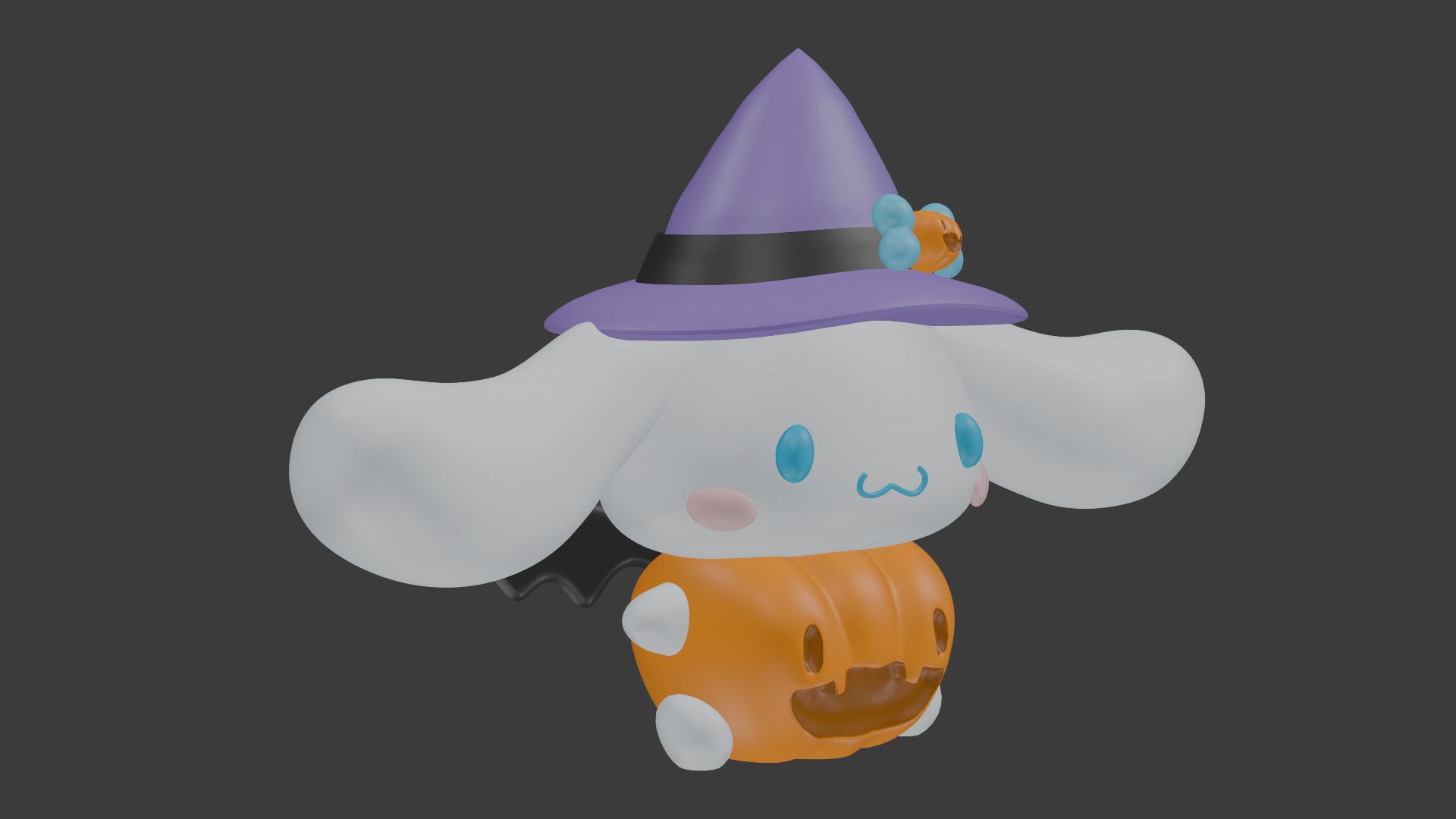 Cinnamoroll Sanrio X Halloween 3D print model_2