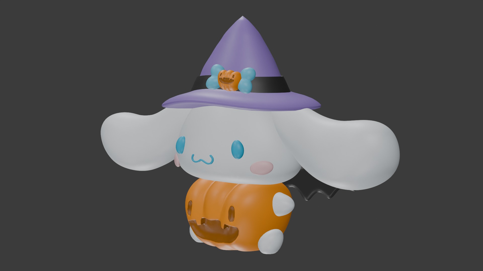 Cinnamoroll Sanrio X Halloween 3D print model_3