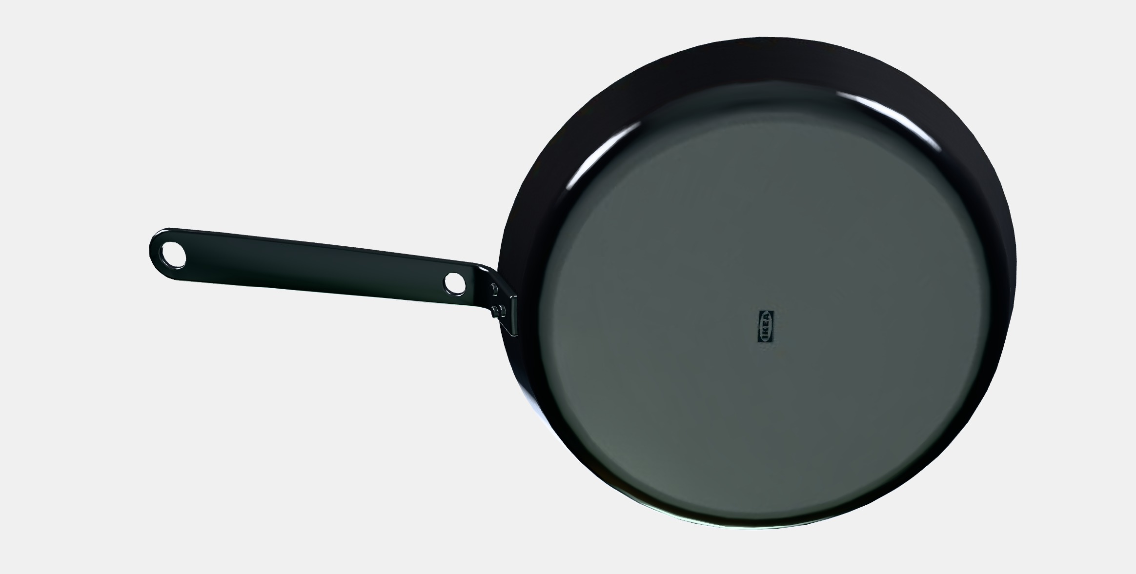 HEMKOMST Frying pan Low-poly 3D model_8