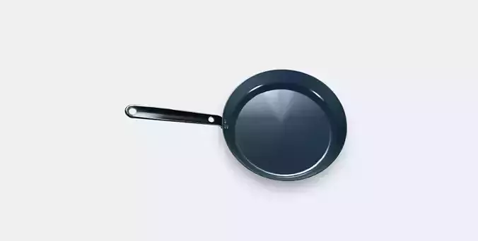 HEMKOMST Frying pan Low-poly 3D model