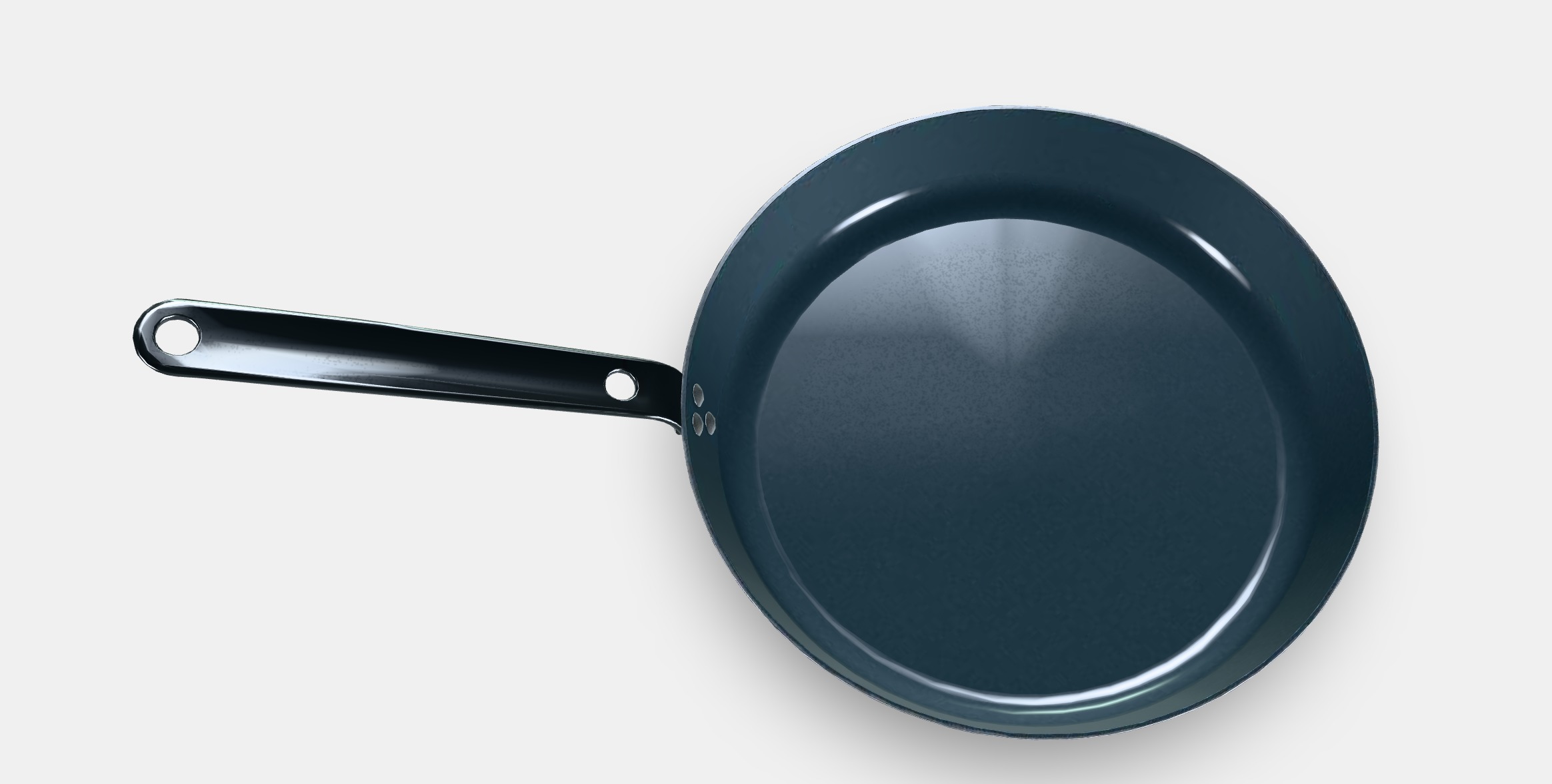 HEMKOMST Frying pan Low-poly 3D model_5