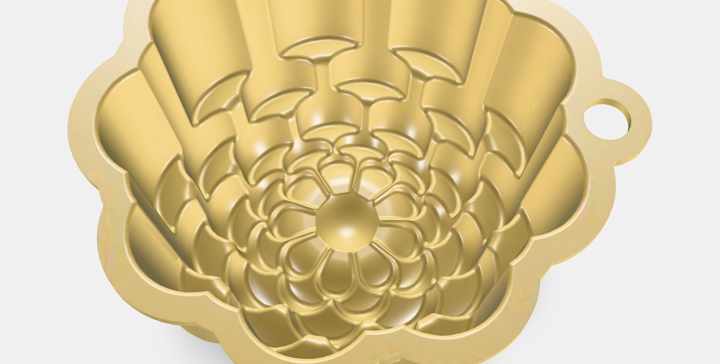 TARTBAK Baking tin Low-poly 3D model_3