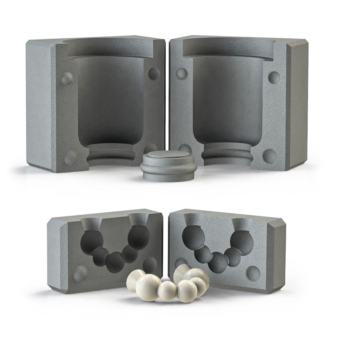 slip cast mold for ceramic production 3D print model_3