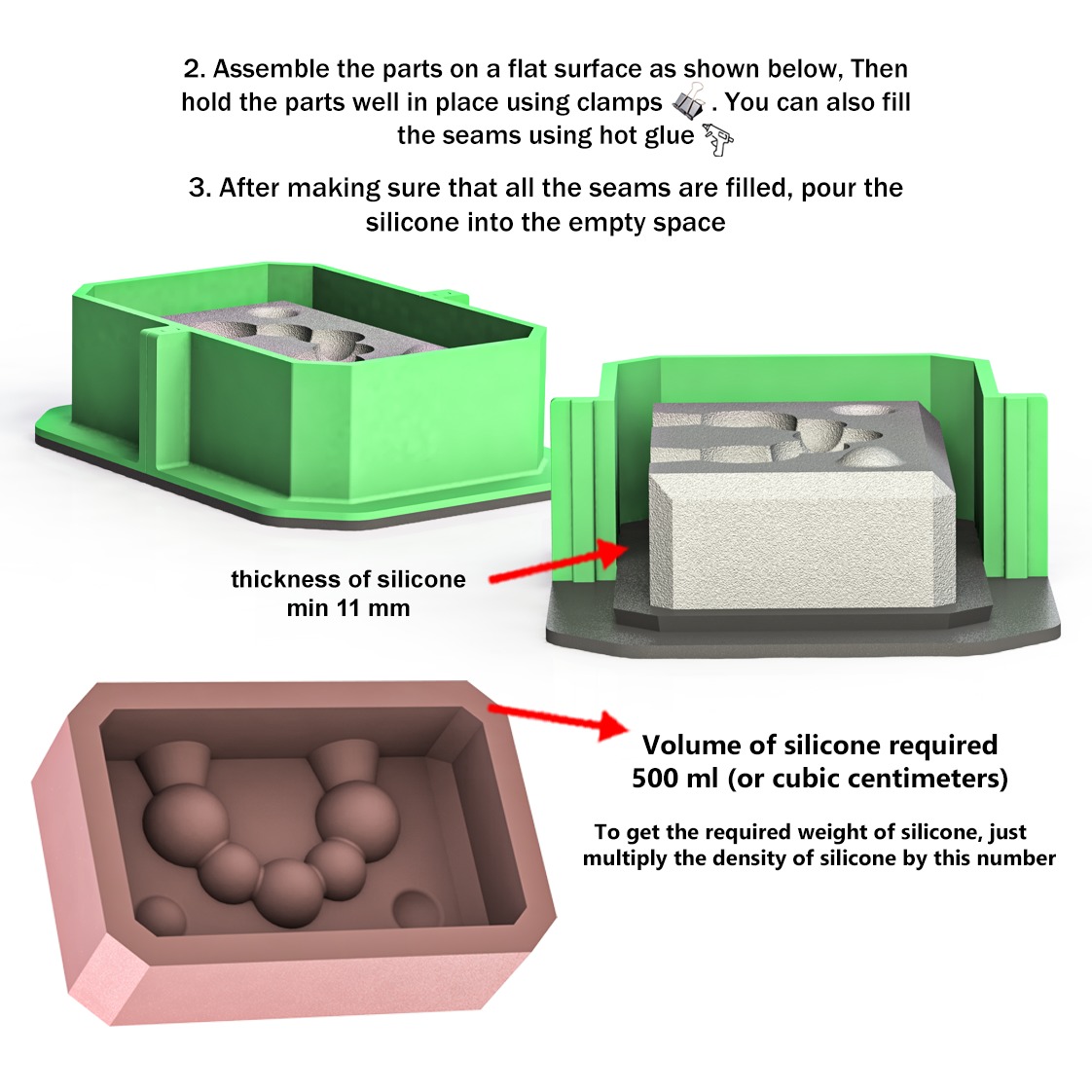 slip cast mold for ceramic production 3D print model_9