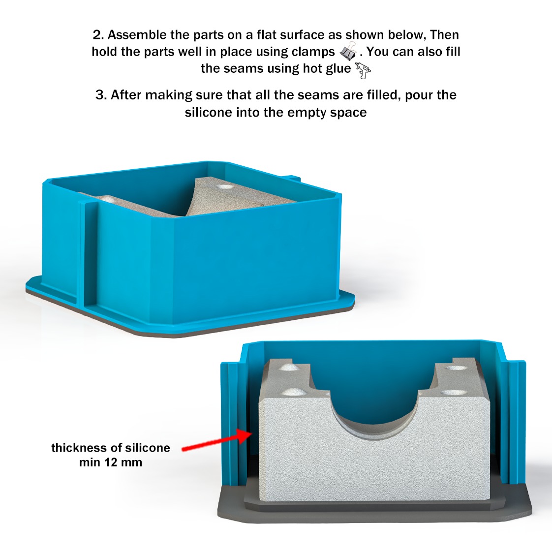 slip cast mold for ceramic production 3D print model_5