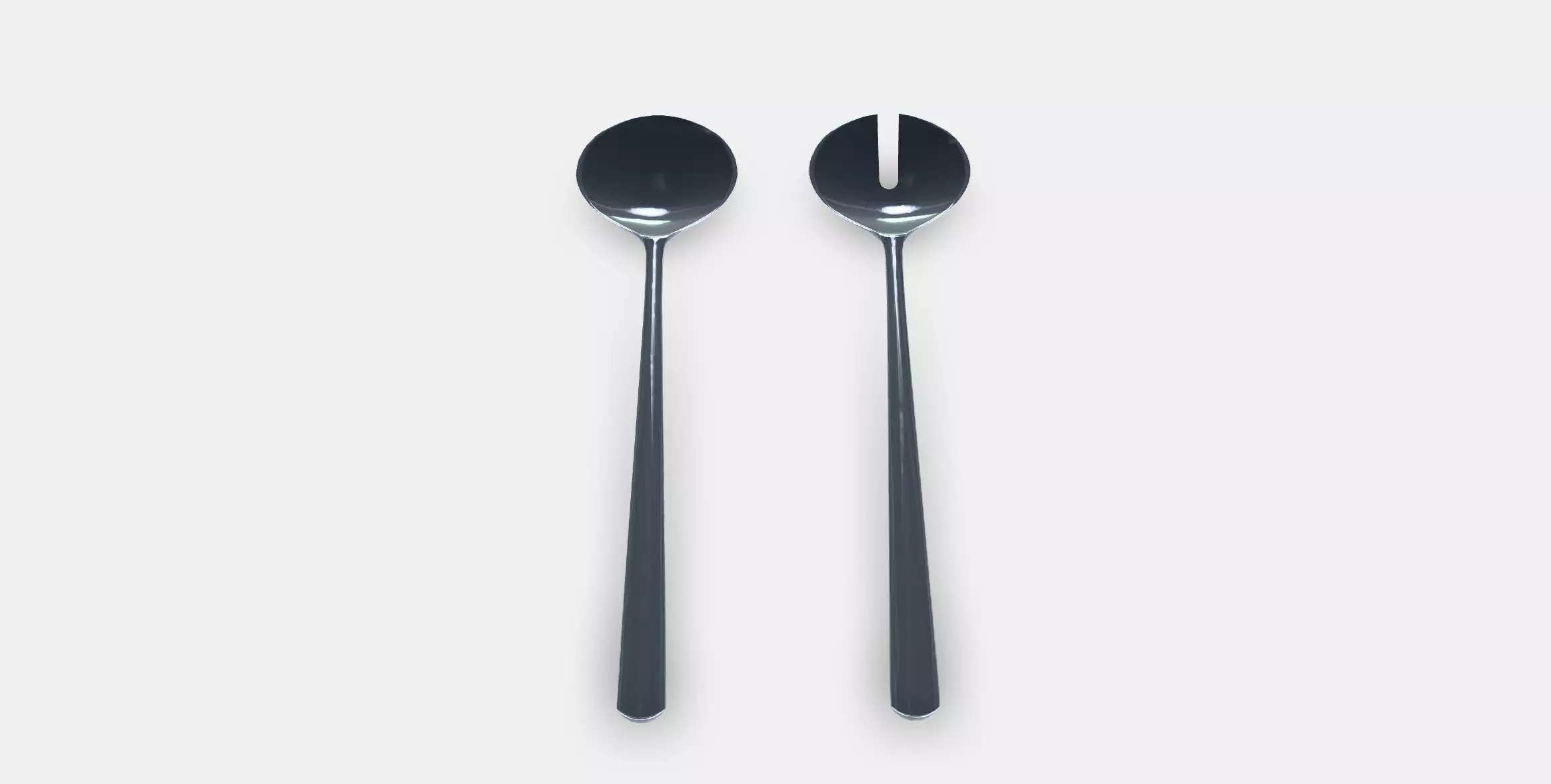 SEDLIG 2-piece salad servers set Low-poly 3D model