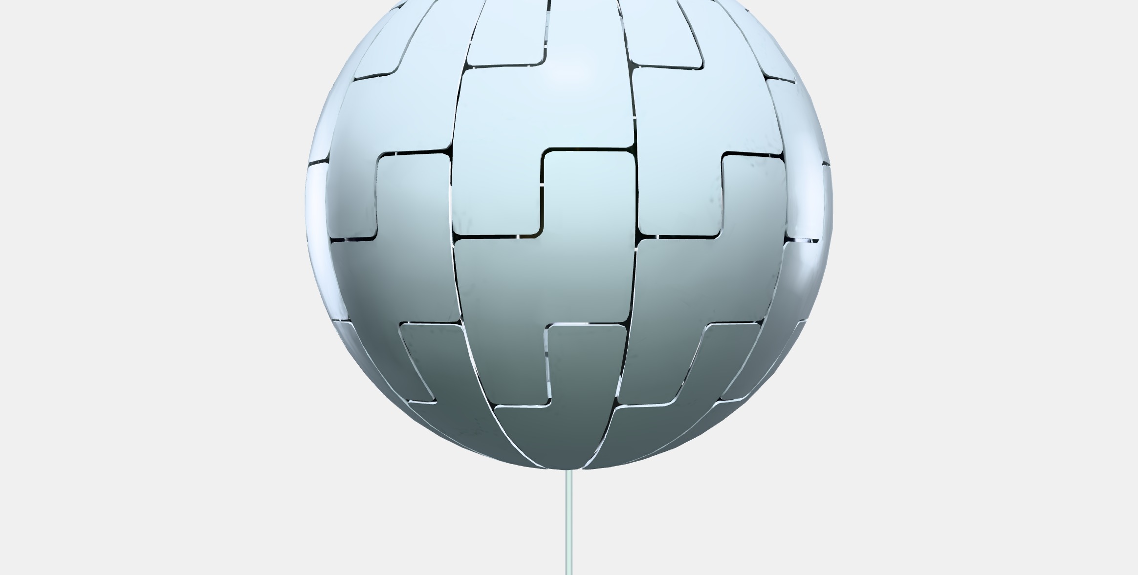 IKEA PS 2014 Pendant lamp 1 Low-poly 3D model_11