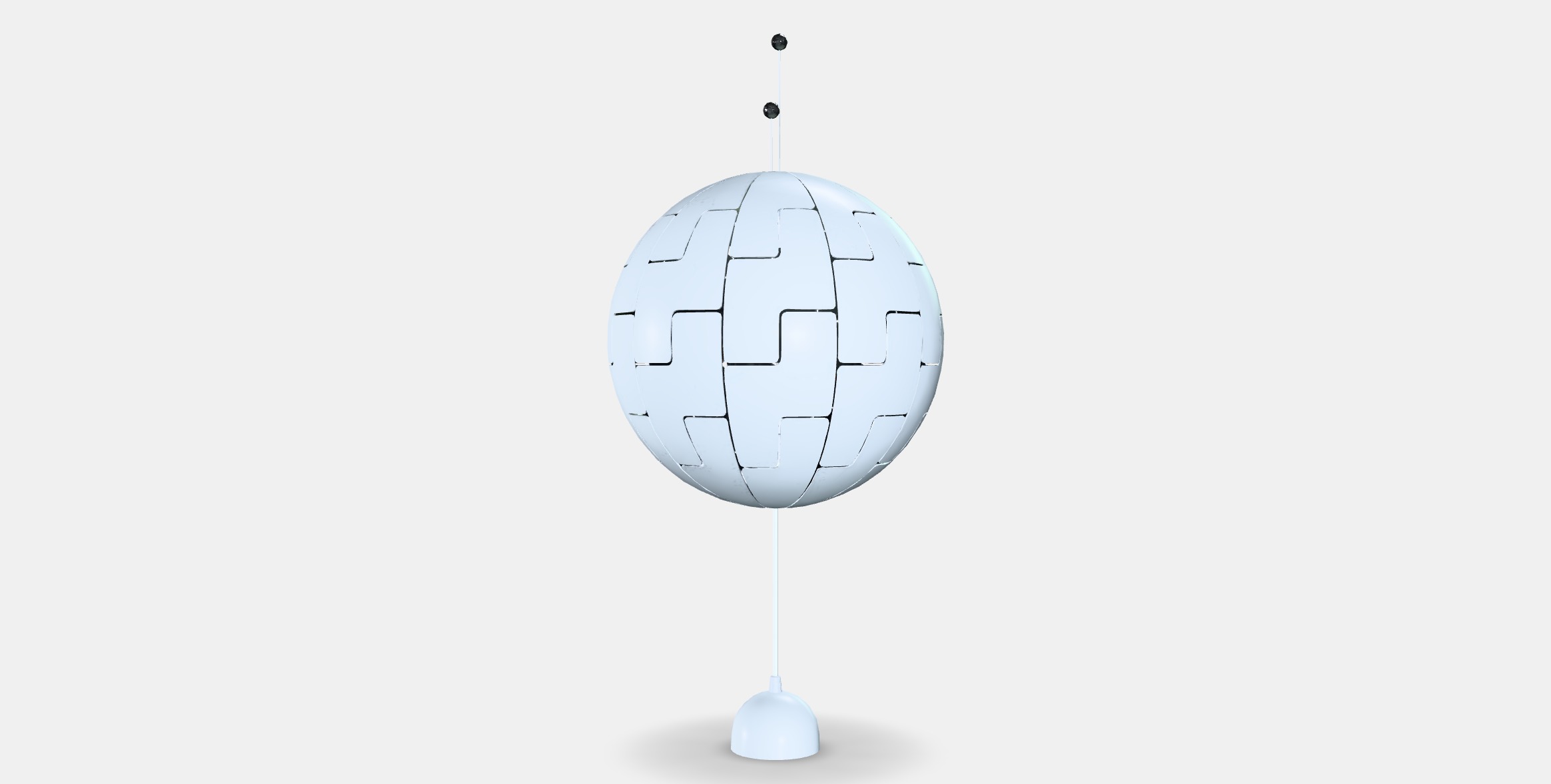 IKEA PS 2014 Pendant lamp 1 Low-poly 3D model_5