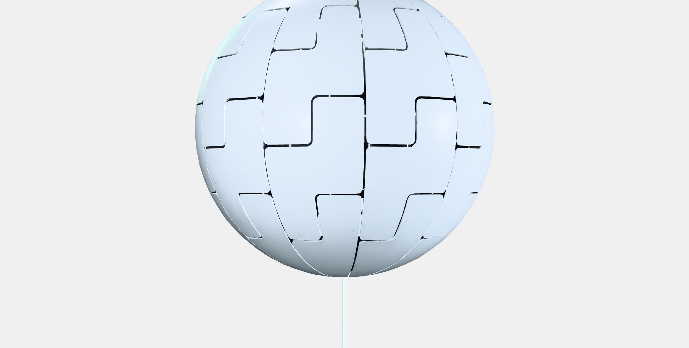 IKEA PS 2014 Pendant lamp 1 Low-poly 3D model_2