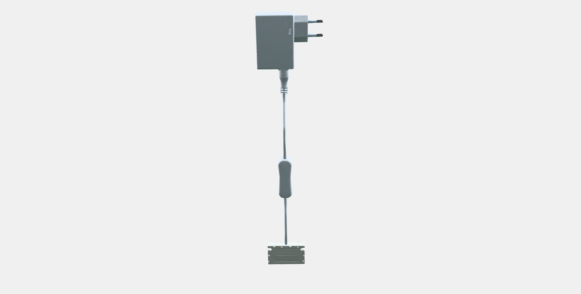 ANSLUTA LED driver with cord Low-poly 3D model_7