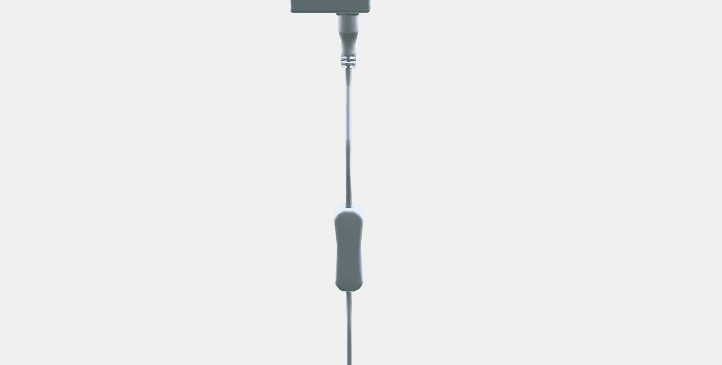 ANSLUTA LED driver with cord Low-poly 3D model_8