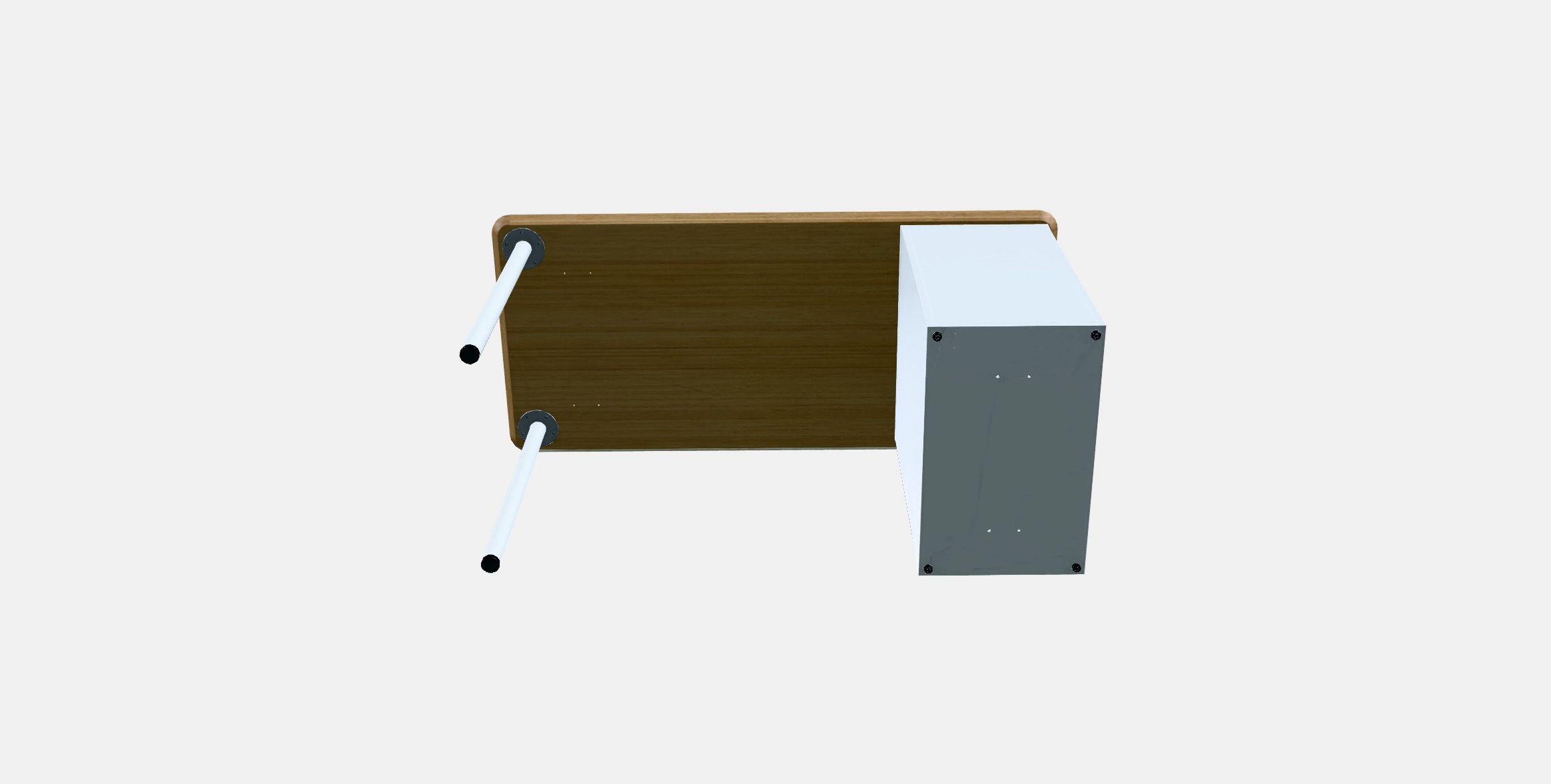 ALEX Desk 21 Low-poly 3D model_7