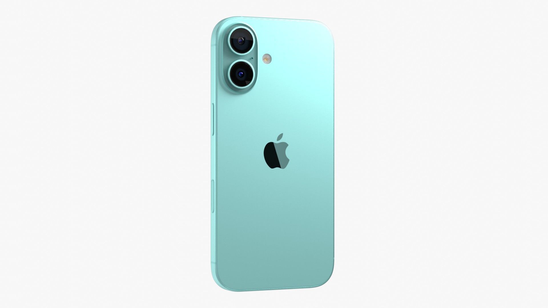 Apple iPhone 16 Teal 3D model_9