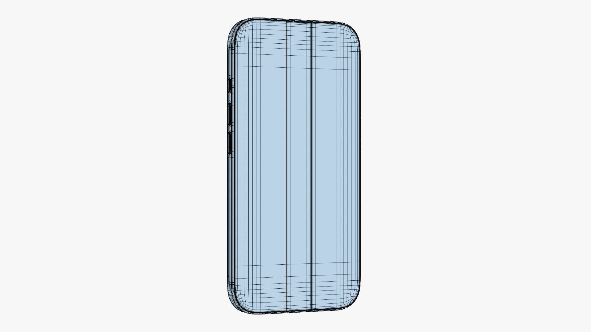 Apple iPhone 16 Teal 3D model_19