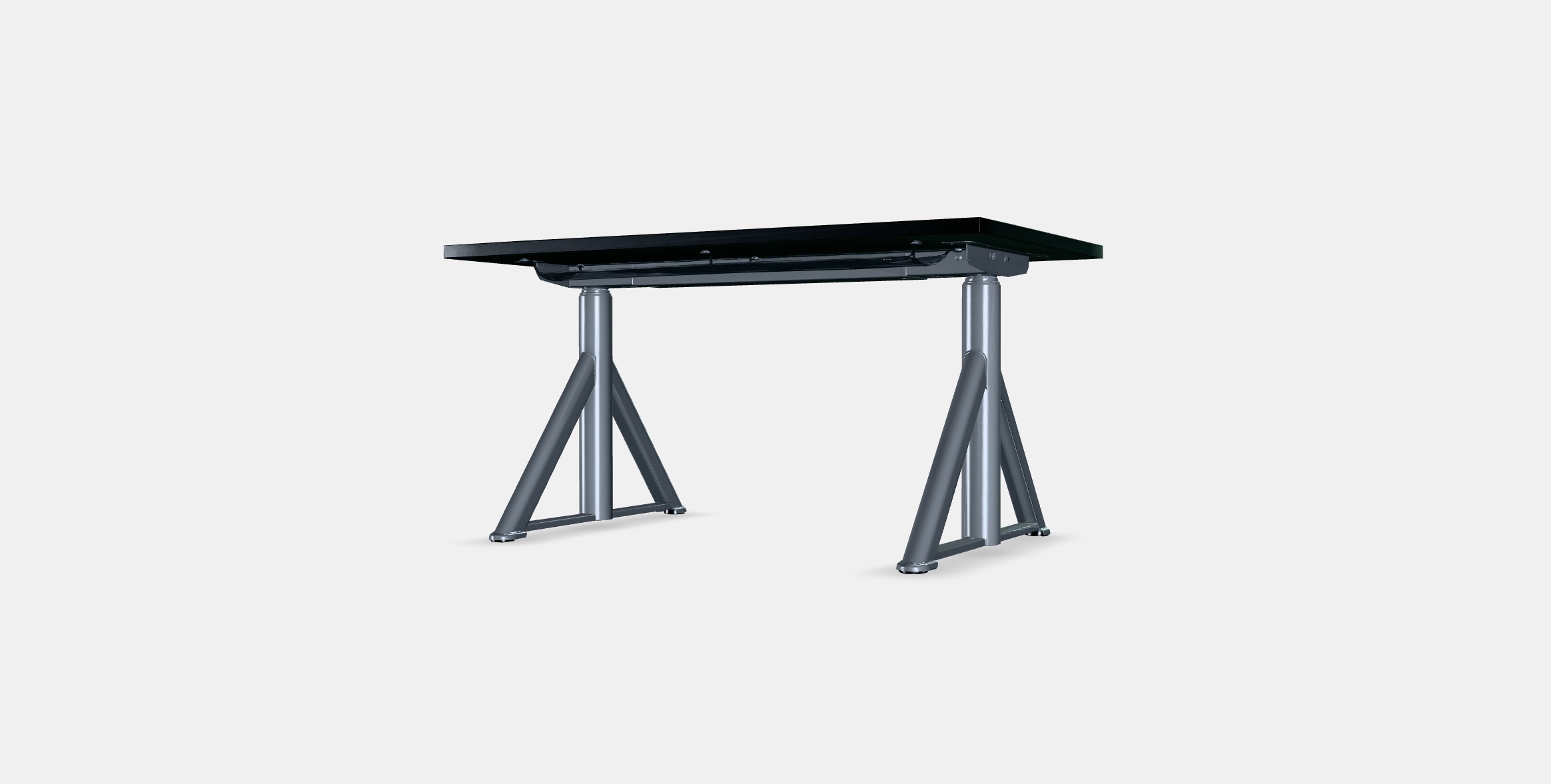 IDASEN Desk sit-stand 2 Low-poly 3D model_5