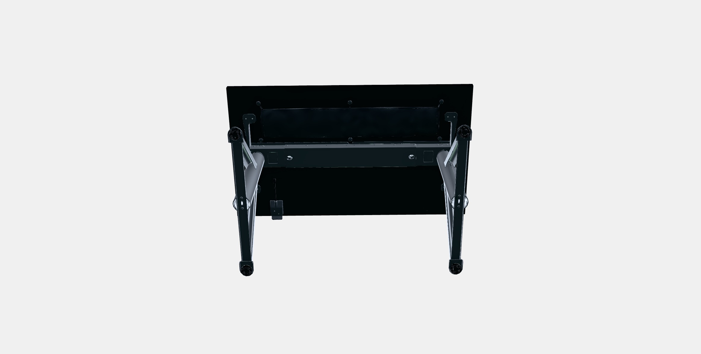 IDASEN Desk sit-stand 2 Low-poly 3D model_6