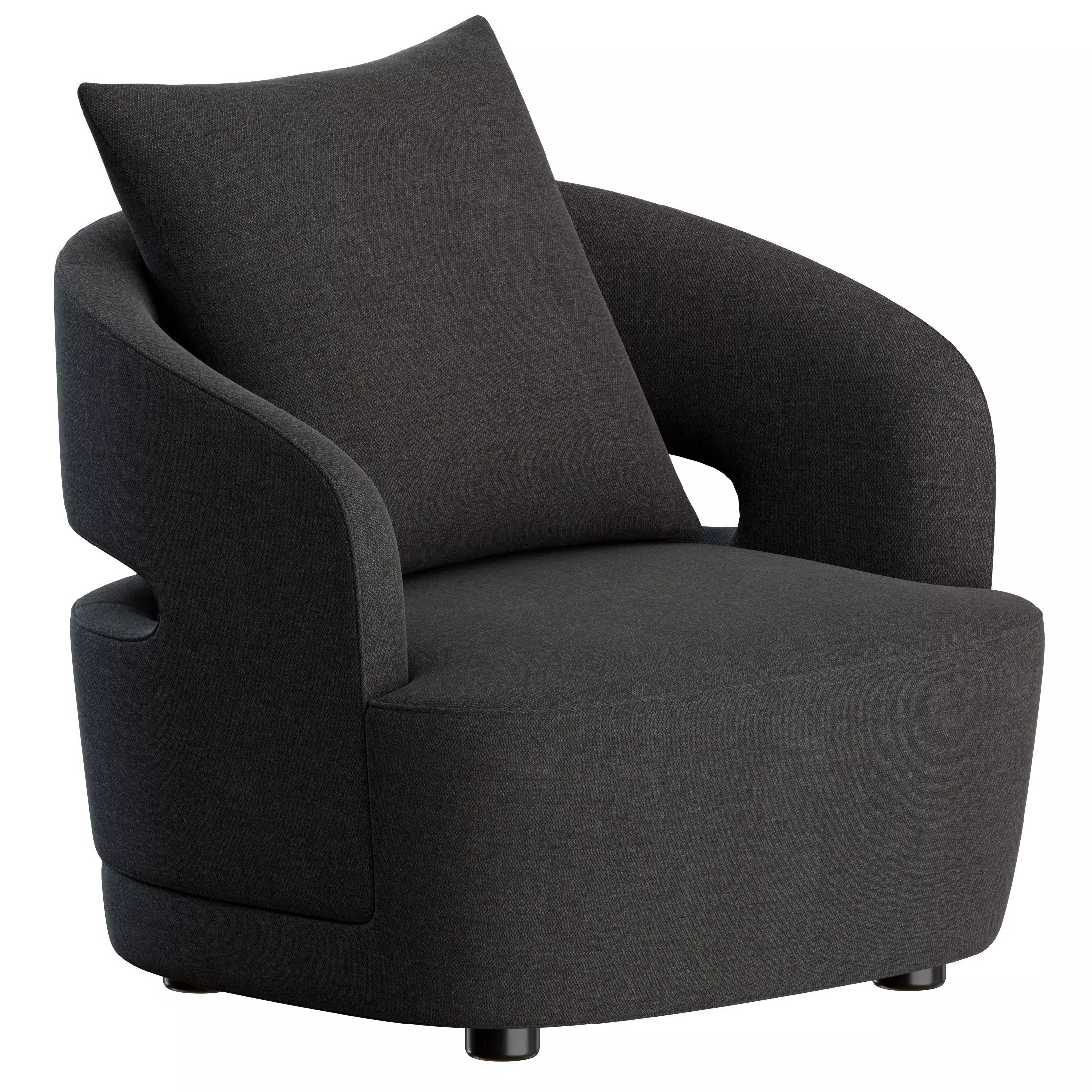 Lucio Armchair  3D model_0