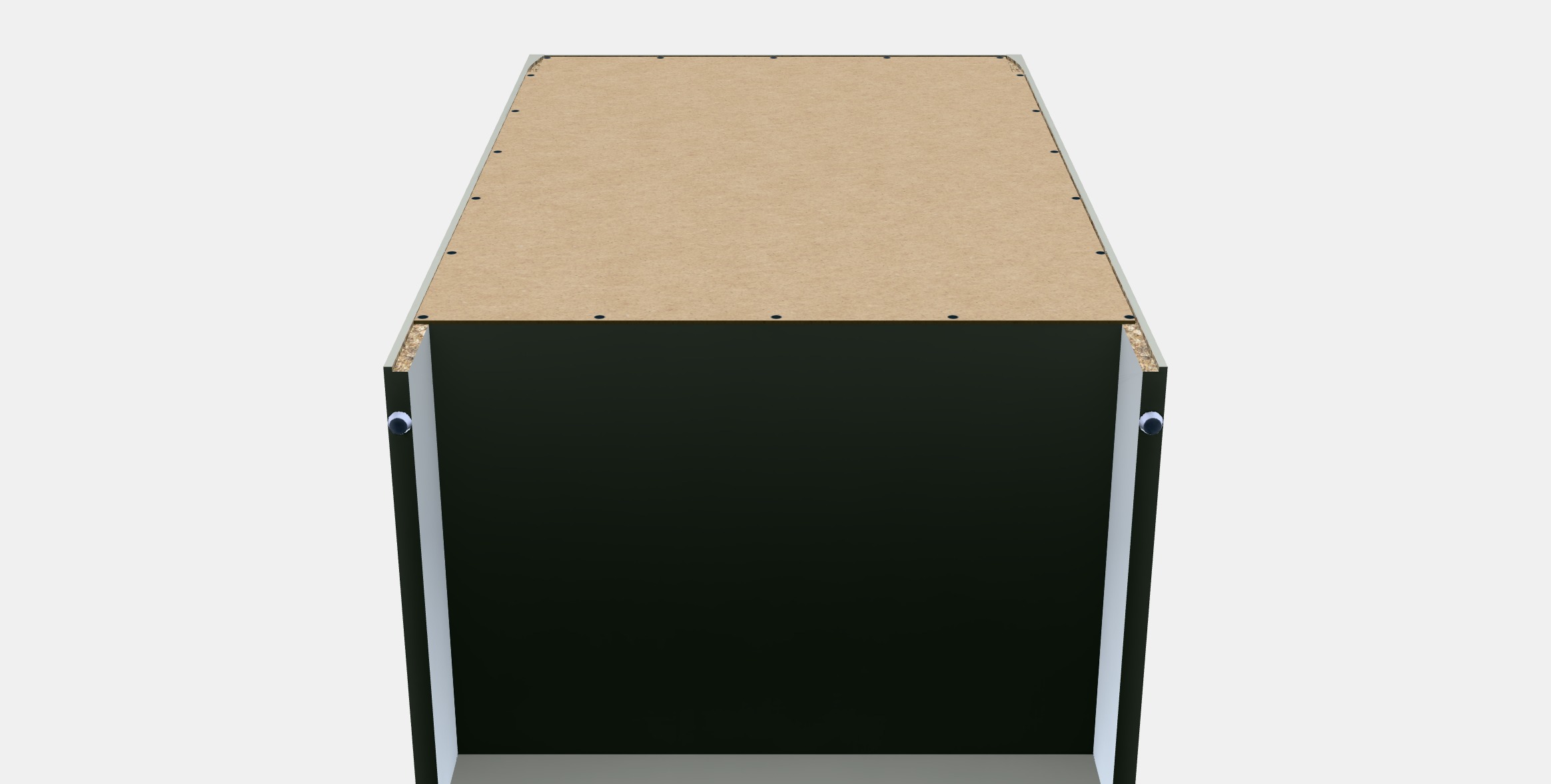 GURSKEN Bedside table Low-poly 3D model_7