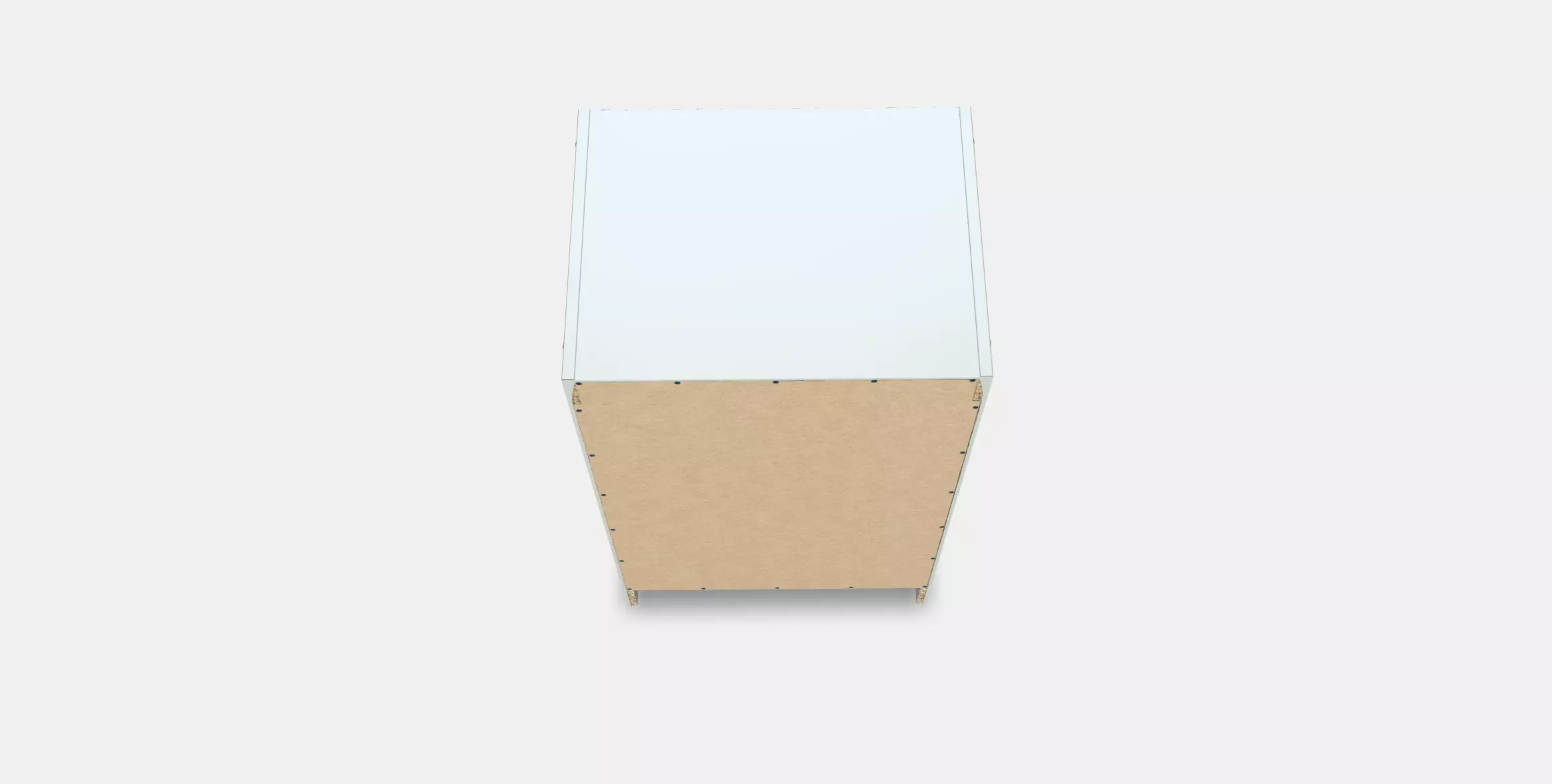 GURSKEN Bedside table Low-poly 3D model_0