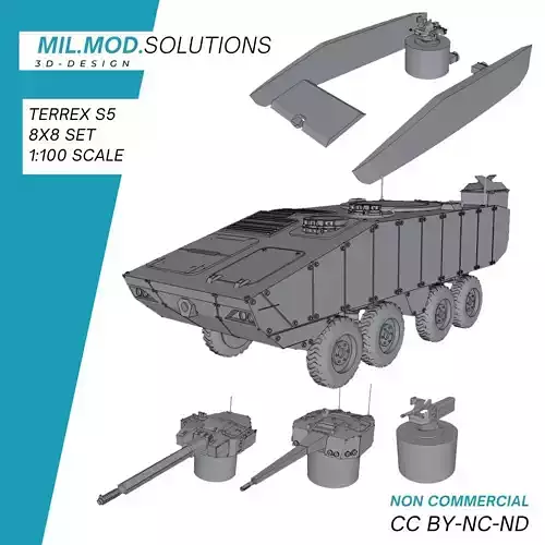 Terrex Set 3D print model