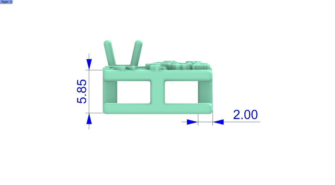 Birthflower Box Pendant October 3D print model_8