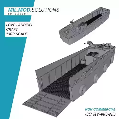 LCVP Landing Craft WW2