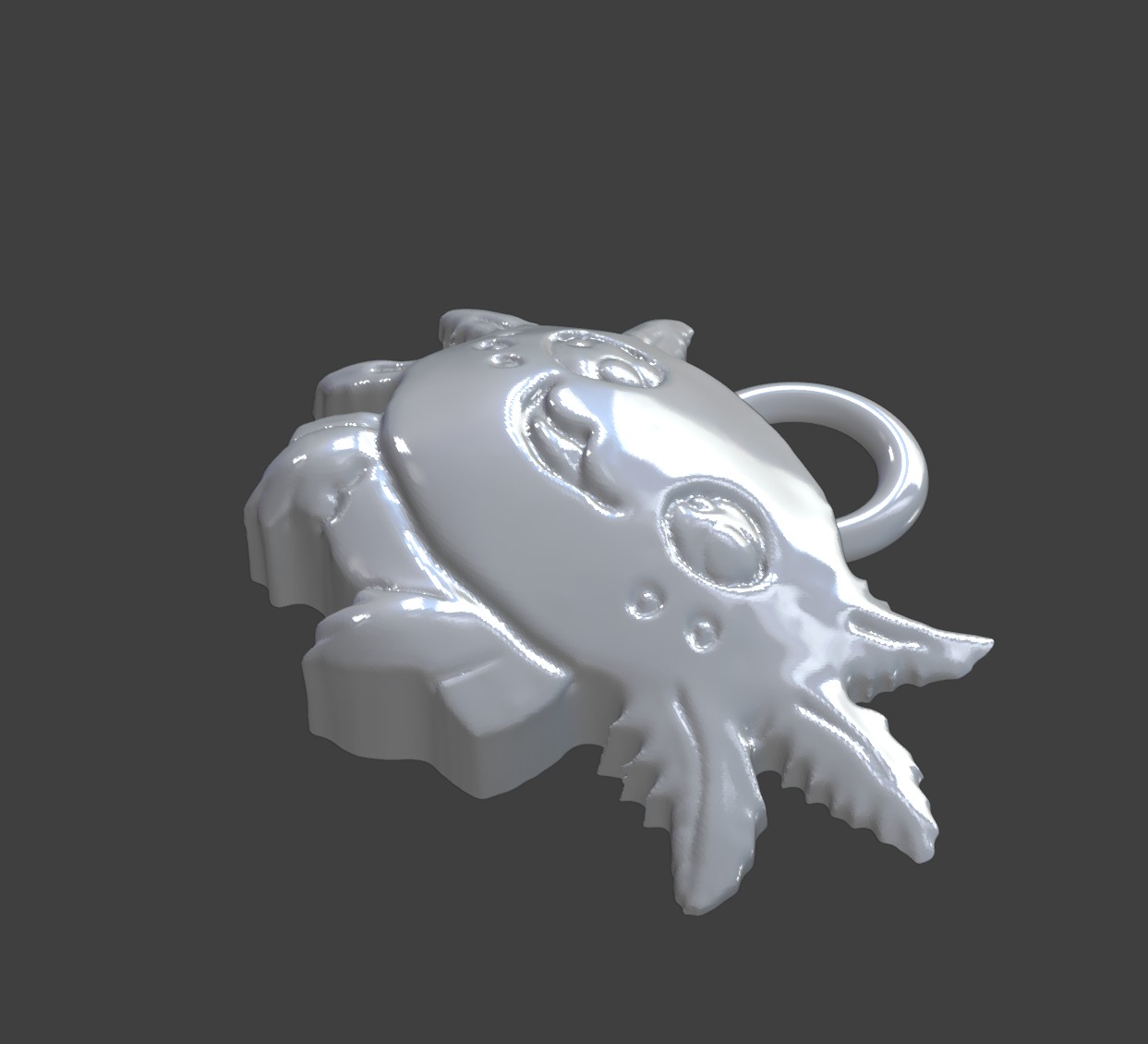 Axolotl Extra Cute 3D print model_7