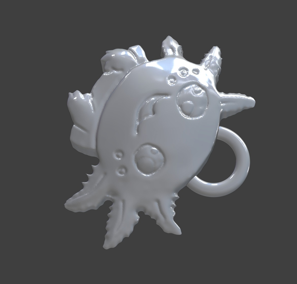 Axolotl Extra Cute 3D print model_5