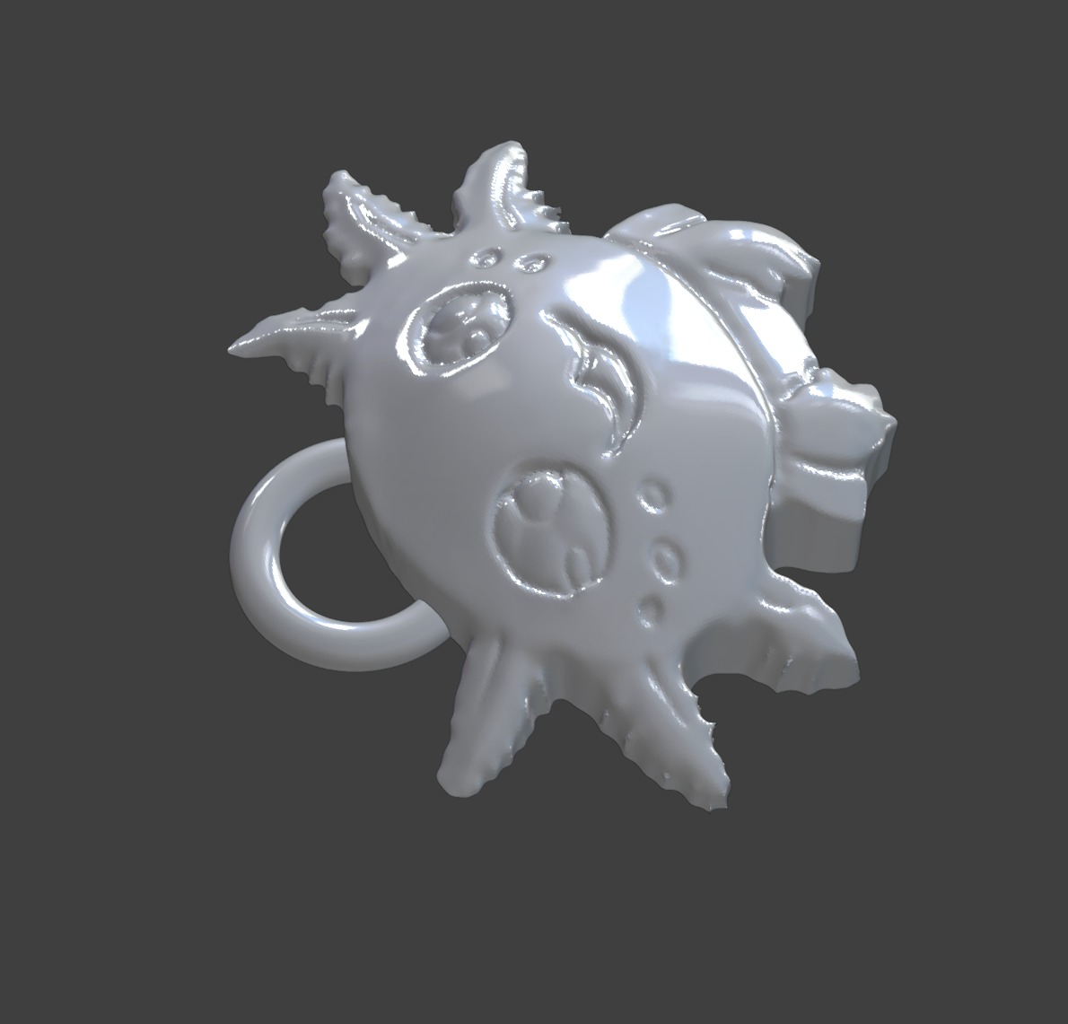 Axolotl Extra Cute 3D print model_1