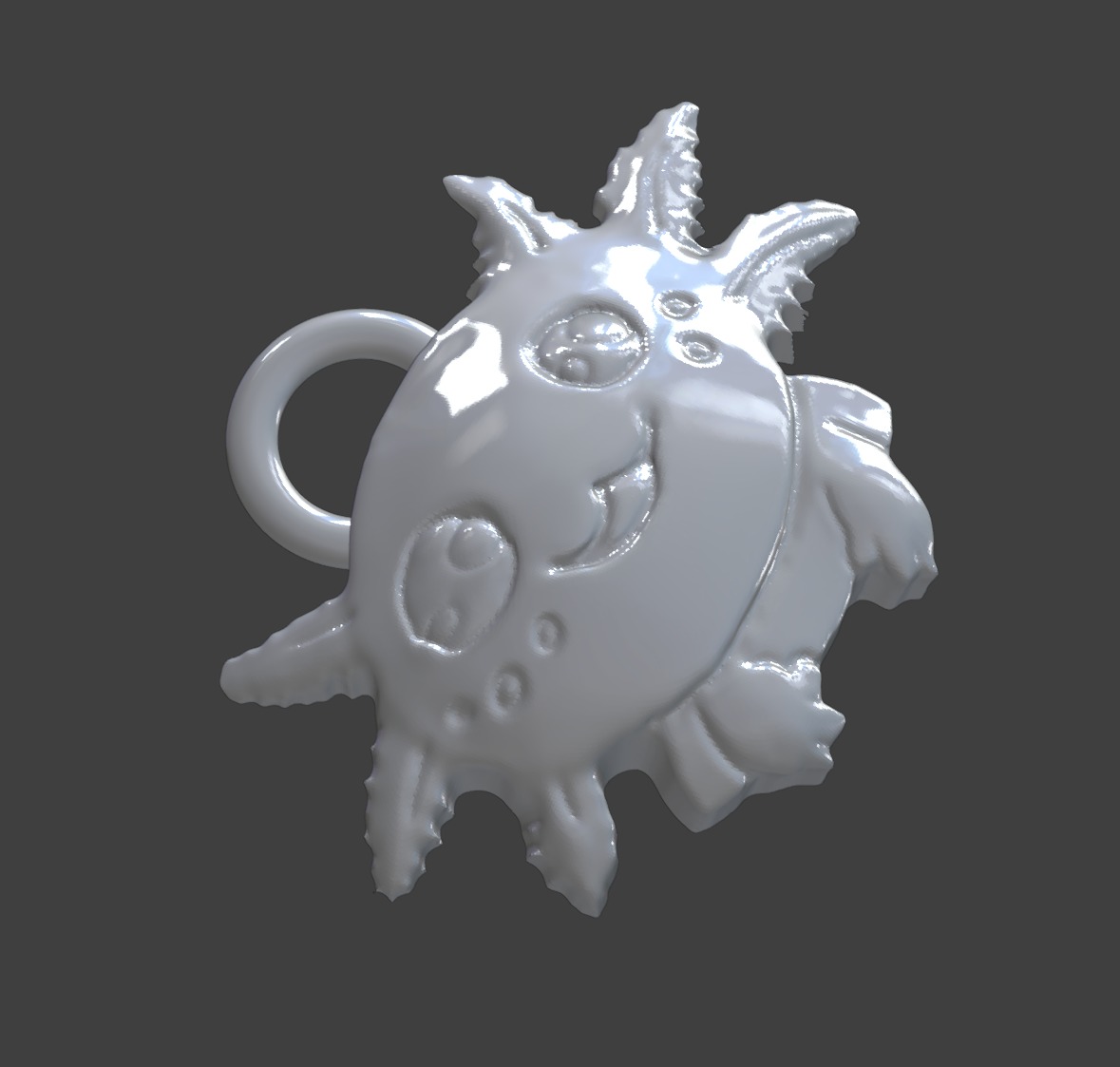 Axolotl Extra Cute 3D print model_2