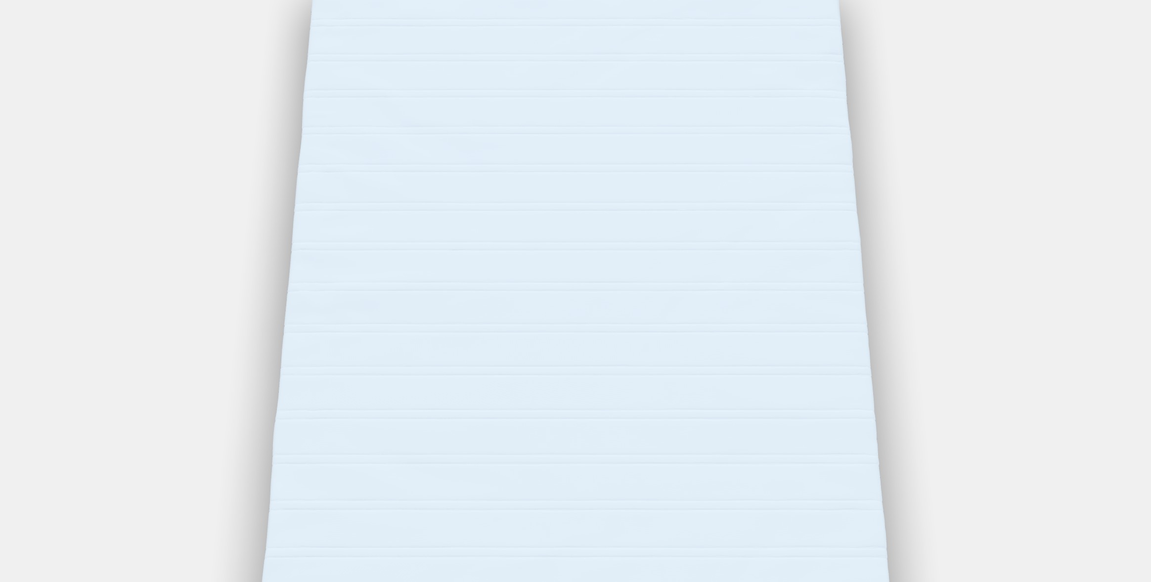 TUDDAL Mattress pad 2 Low-poly 3D model_4