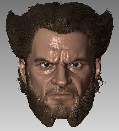 Henry Cavill Wolverine Headsculpt One12 scale 3D print model