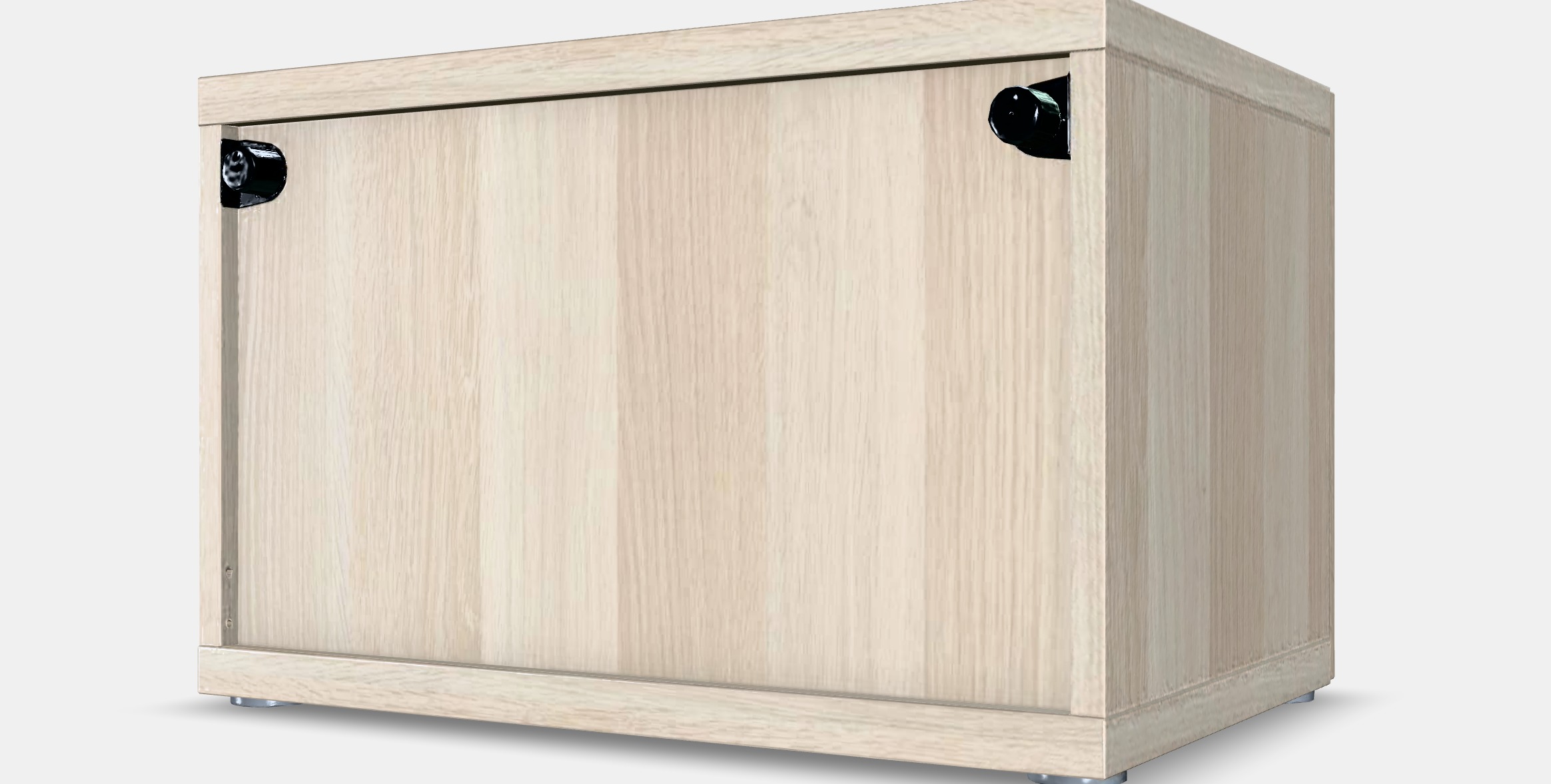 BESTA Shelf unit with door 11 Low-poly 3D model_4