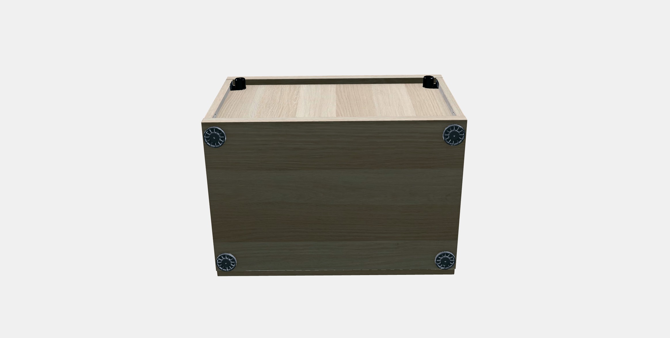 BESTA Shelf unit with door 11 Low-poly 3D model_5