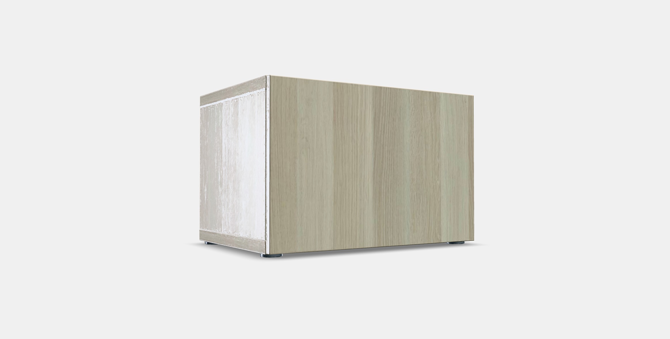 BESTA Shelf unit with door 11 Low-poly 3D model_7